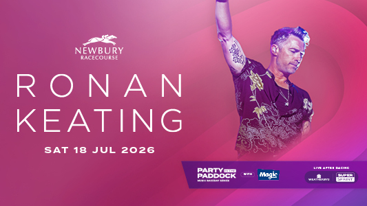 Ronan Keating Newbury Racecourse