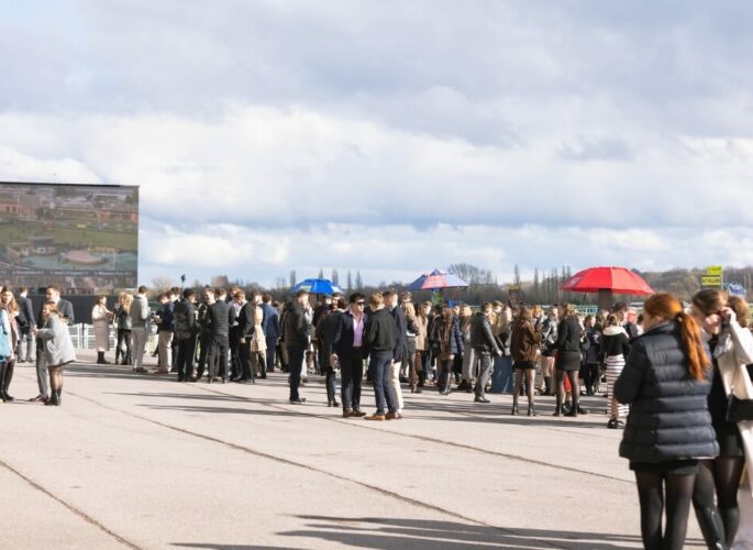 Grandstand Enclosure Newbury Racecourse