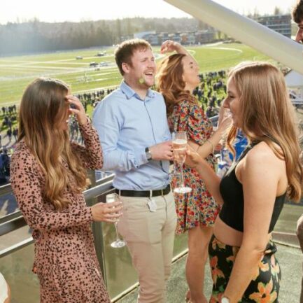 Racegoers Restaurant Balcony