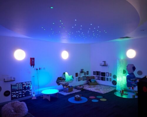 Sensory Room Lights in at The Rocking Horse Nursery