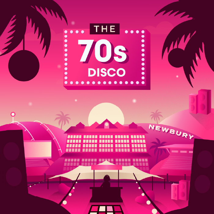 70S Disco Newbury Racecourse