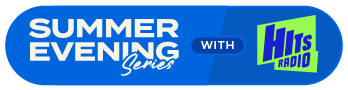 Summer Evening Series With Hits Radio Logo