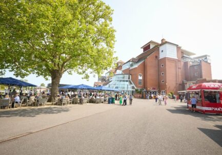 Premier Enclosure Outdoor Area Newbury Racecourse