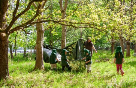 Tree Tangle School RHN Tepee Building