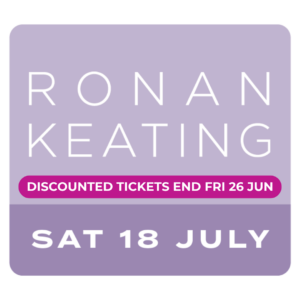 Ronan Keating Discounted Tickets End Fri 26 Jun (1)
